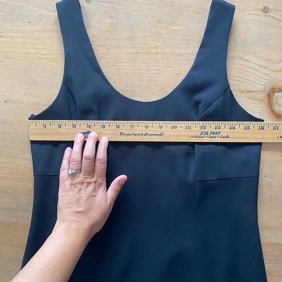 Vintage Patra Womens Long Black Dress Size 8 - Picture 4 of 7